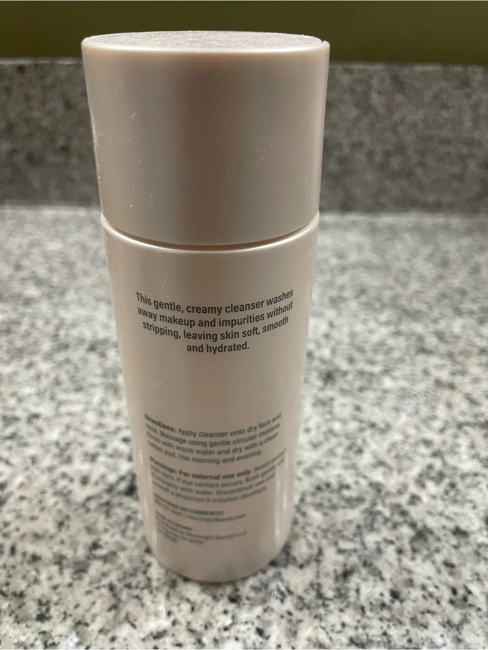 Meaningful Beauty Soft Cream Cleanser - Pale Pink Bottle